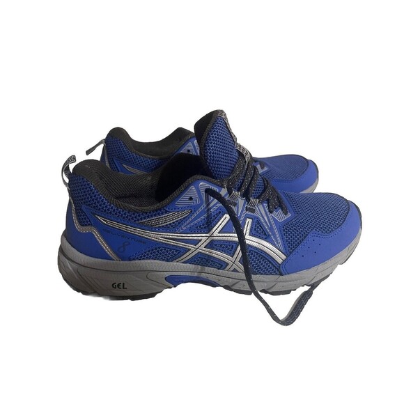 ASICS Women’s Gel-Venture 8 Trail Running Shoes Size 10 Blue Gray 1012A705 RARE - Picture 1 of 15